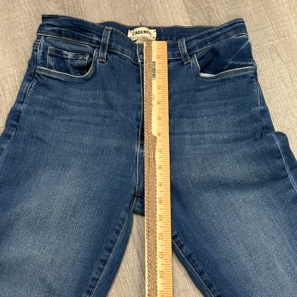 L’AGENCE High Rise Cropped Jeans Size 27 - Picture 5 of 11